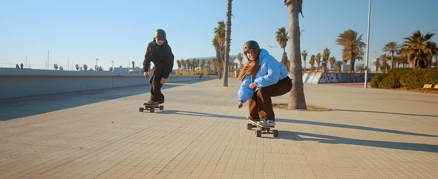 MEEPO MINI5 electric skateboard riding