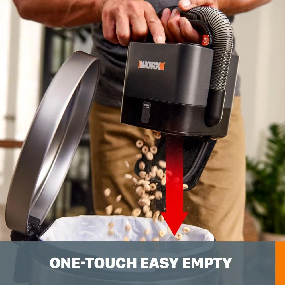 WX030L 20V Power Share Cube Vac Cordless Compact Vacuum Image 4