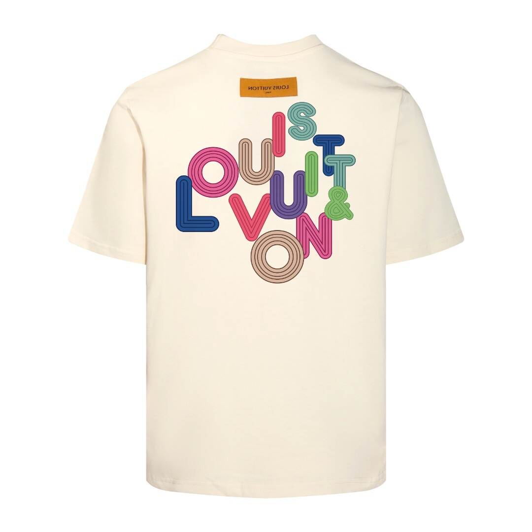 【LOUIS VUITTON 公式旗艦店】ルイヴィトン 丸首の半袖Tシャツ ご好評に付き再入荷！半袖Tシャツ
