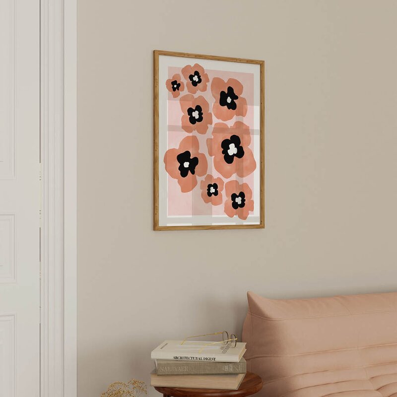 Elena Ristova poster 50x70 cm 3x4 aspectratio pink42