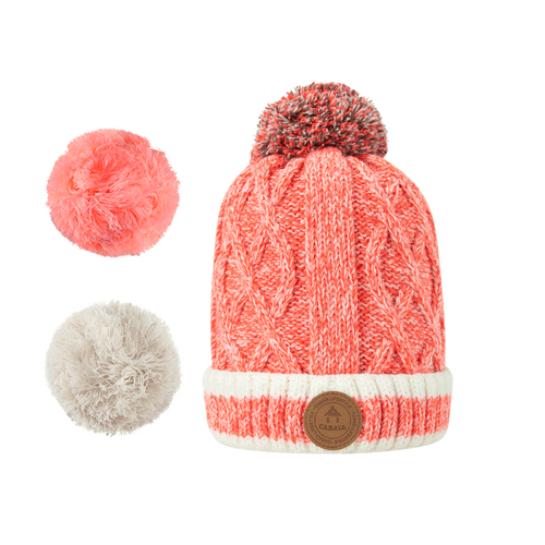 Bonnet Jus de Pomme Coral Enfant - Polaire