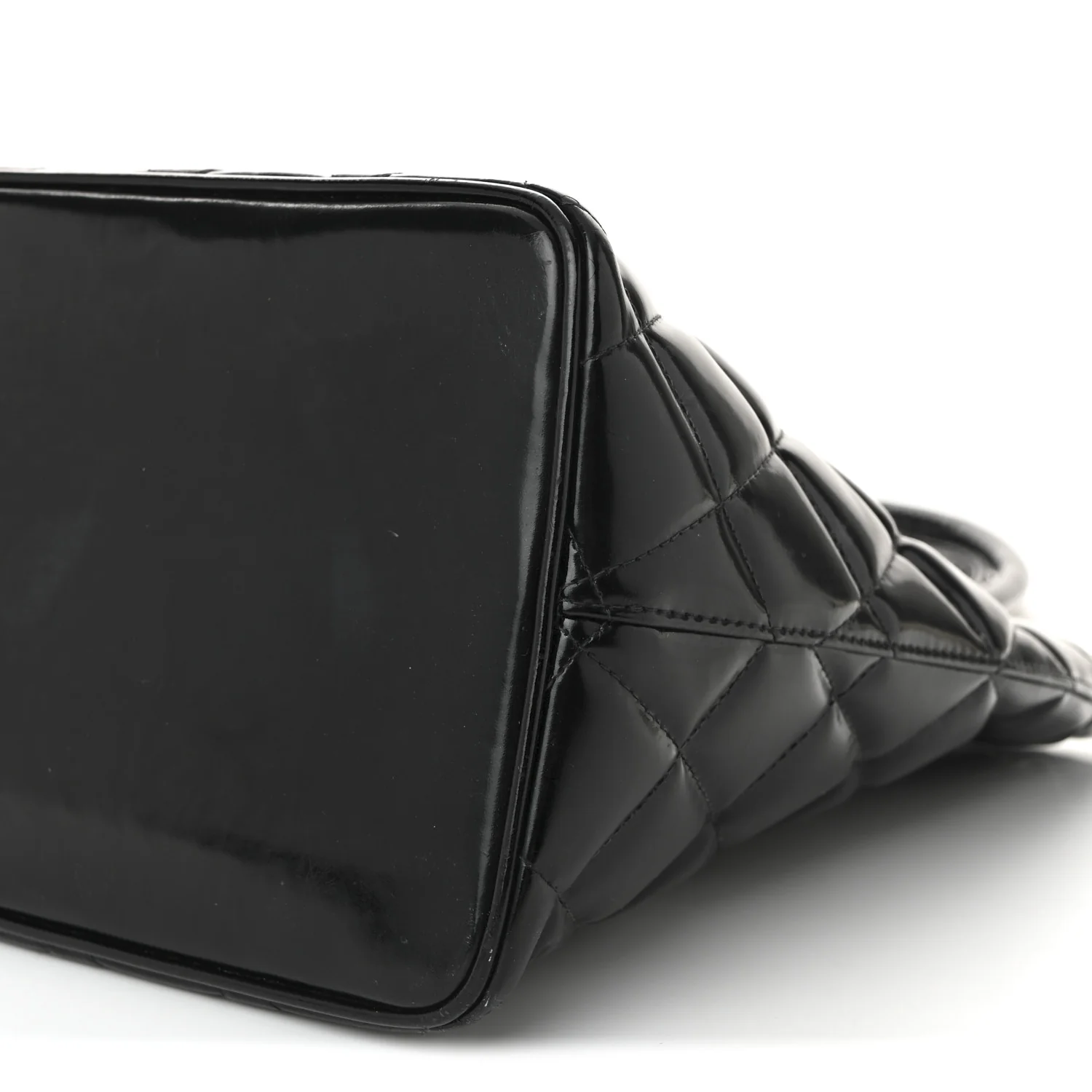 Patent Medallion Tote Black