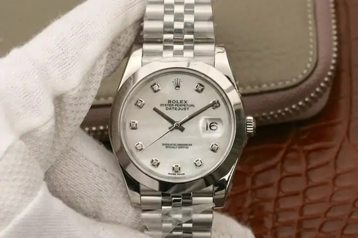 Rolex Datejust M126300 EW Factory White Dial