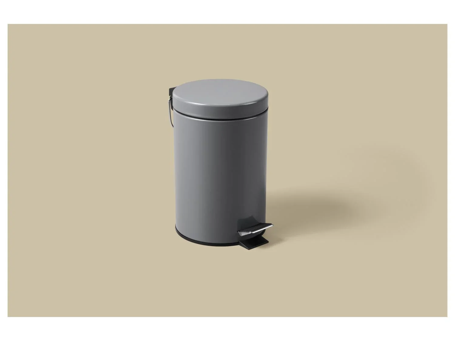LIVARNO Poubelle de salle de bains, 2,6 L