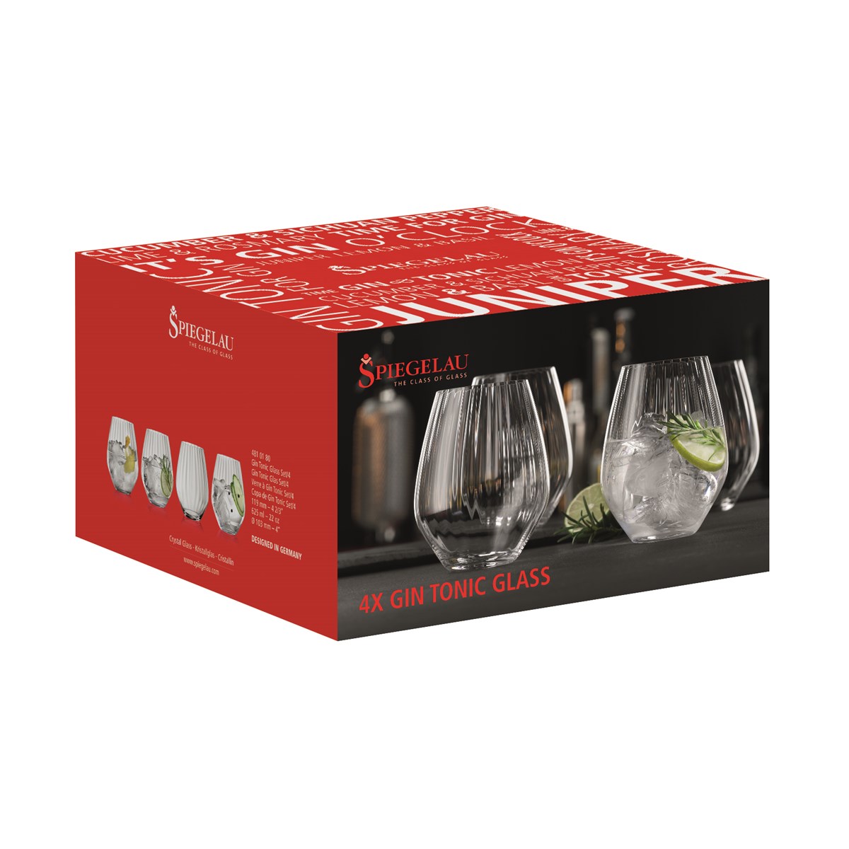 Lifestyle Gin & Tonic glass 62,5 cl 4 stk