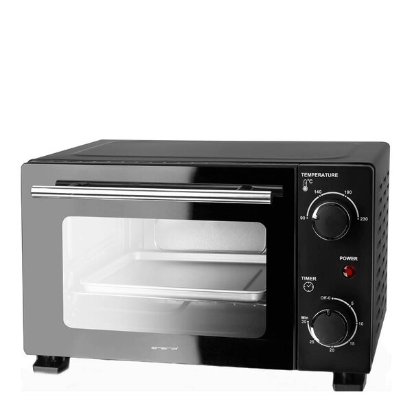 Miniovn MO-124451 10L 41x33 cm svart