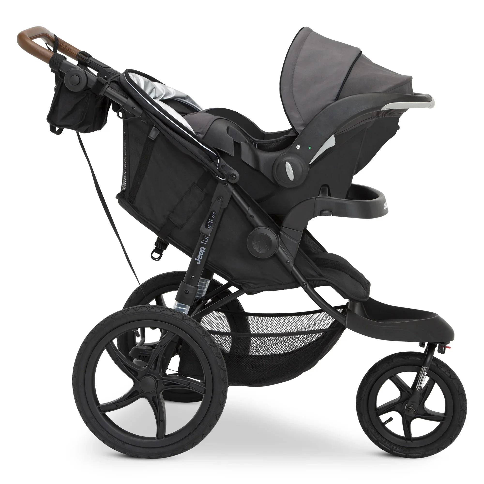 Jeep TurboGlyde Jogging Stroller by Delta Children, Black