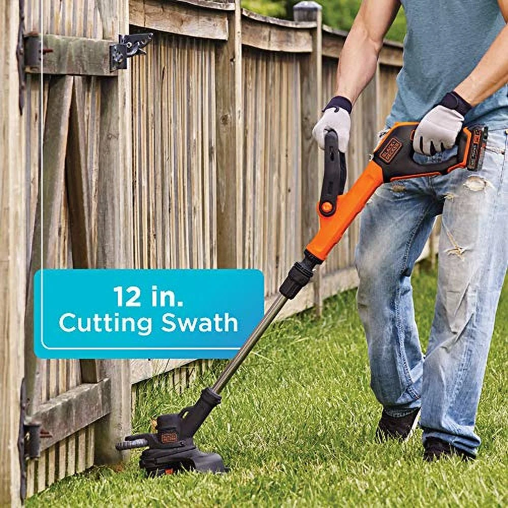 Beyond by BLACK+DECKER 20V MAX String Trimmer / Edger, 12 - Inch (LST522E1AEV)