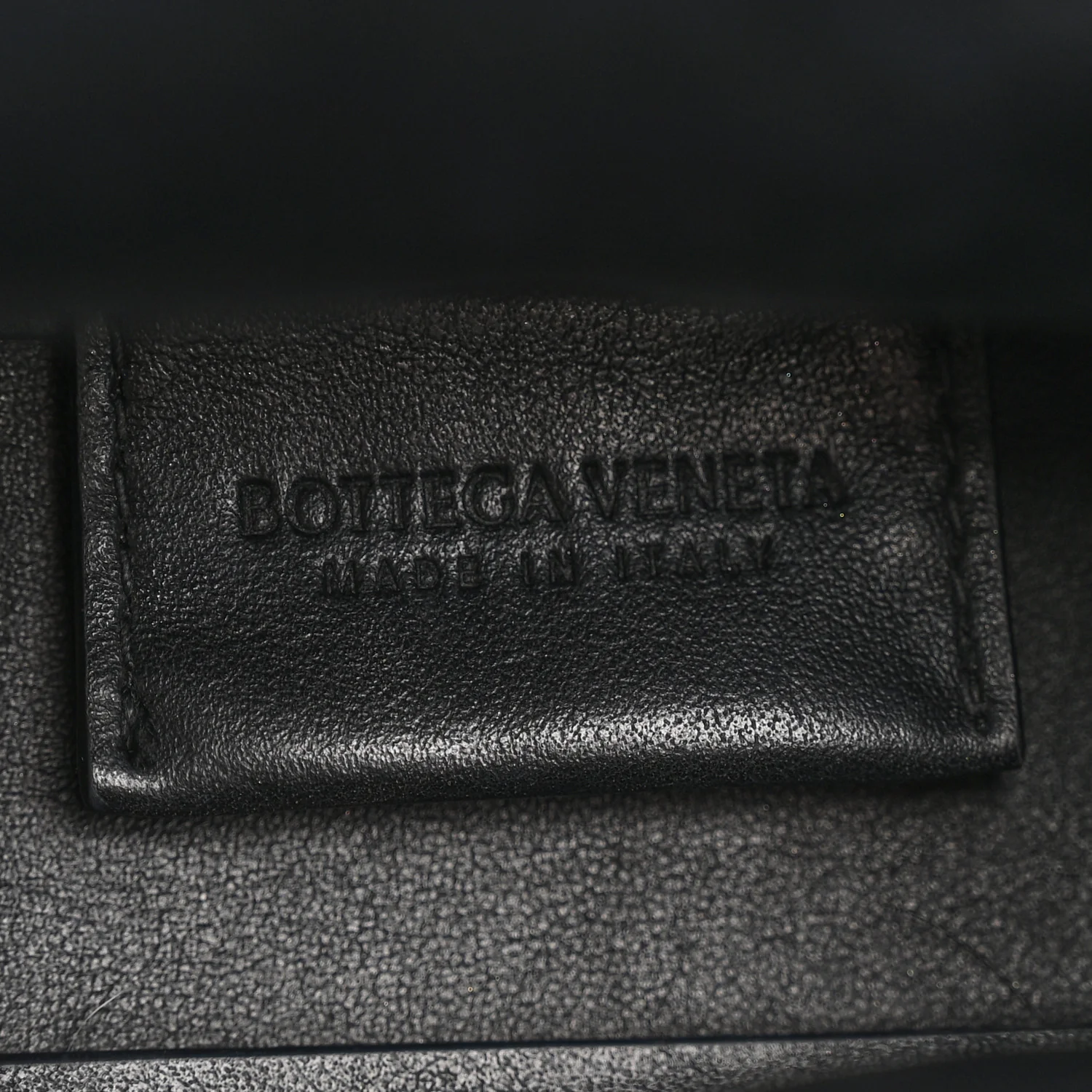 Calfskin Small The Point Triangle Bag Black
