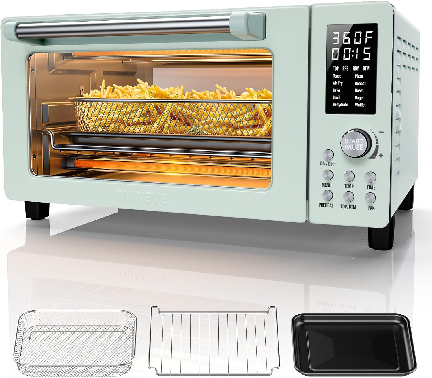 Nuwave Bravo Pro Convection Air Fryer Combo, 2025 New and Improved