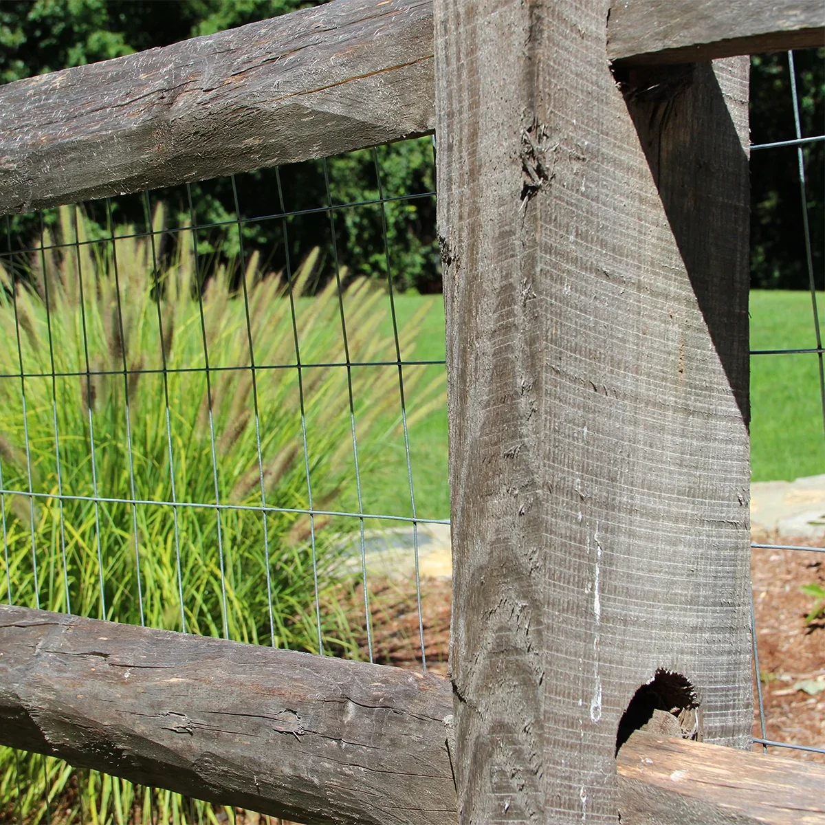 Garden Craft 36in H x 50ft L Galvanized Steel Gray Welded Wire Fence, Rolled Wire Fence