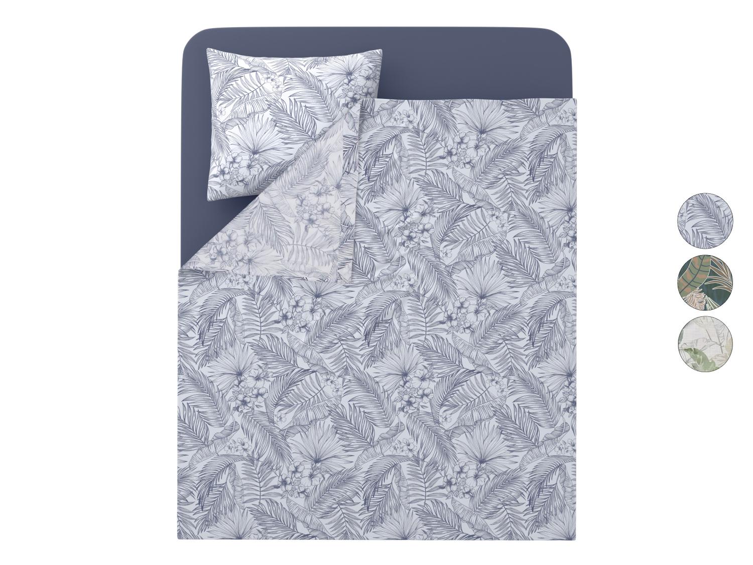 LIVARNO Parure de lit en coton mlang, 160 x 280 cm