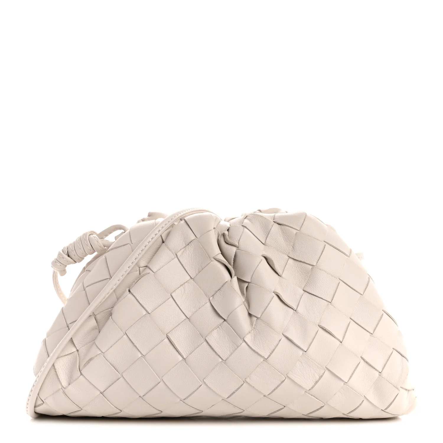 Nappa Intrecciato The Mini Pouch Chalk