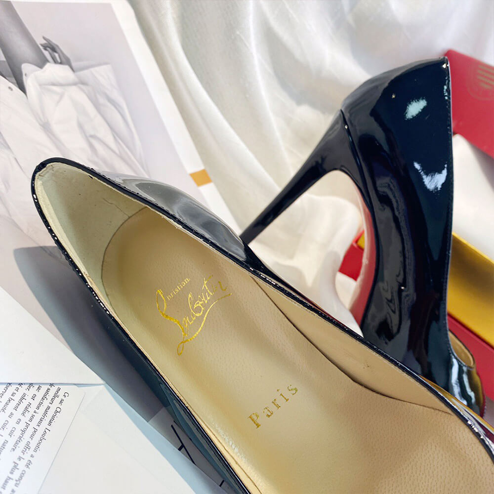 Christian Louboutin New Very Prive(120 mm Platform pumps)