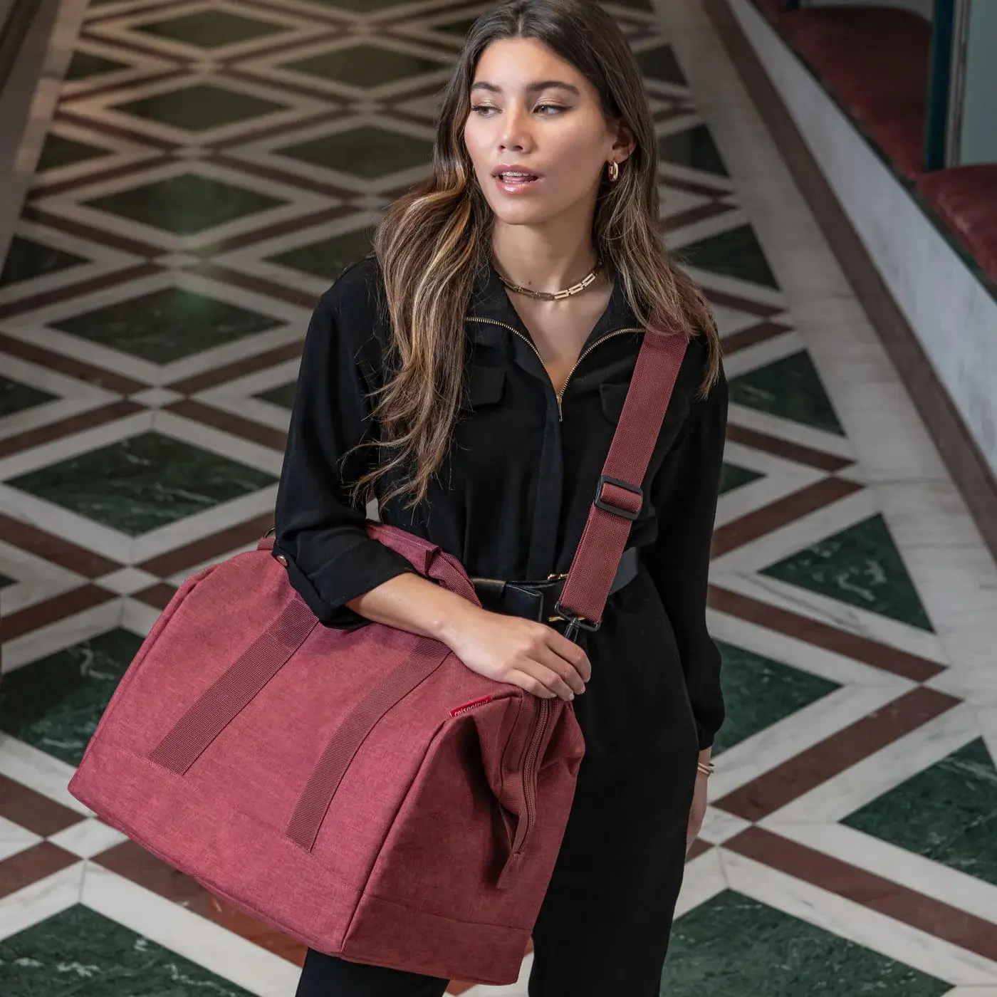 allrounder L twist maroon