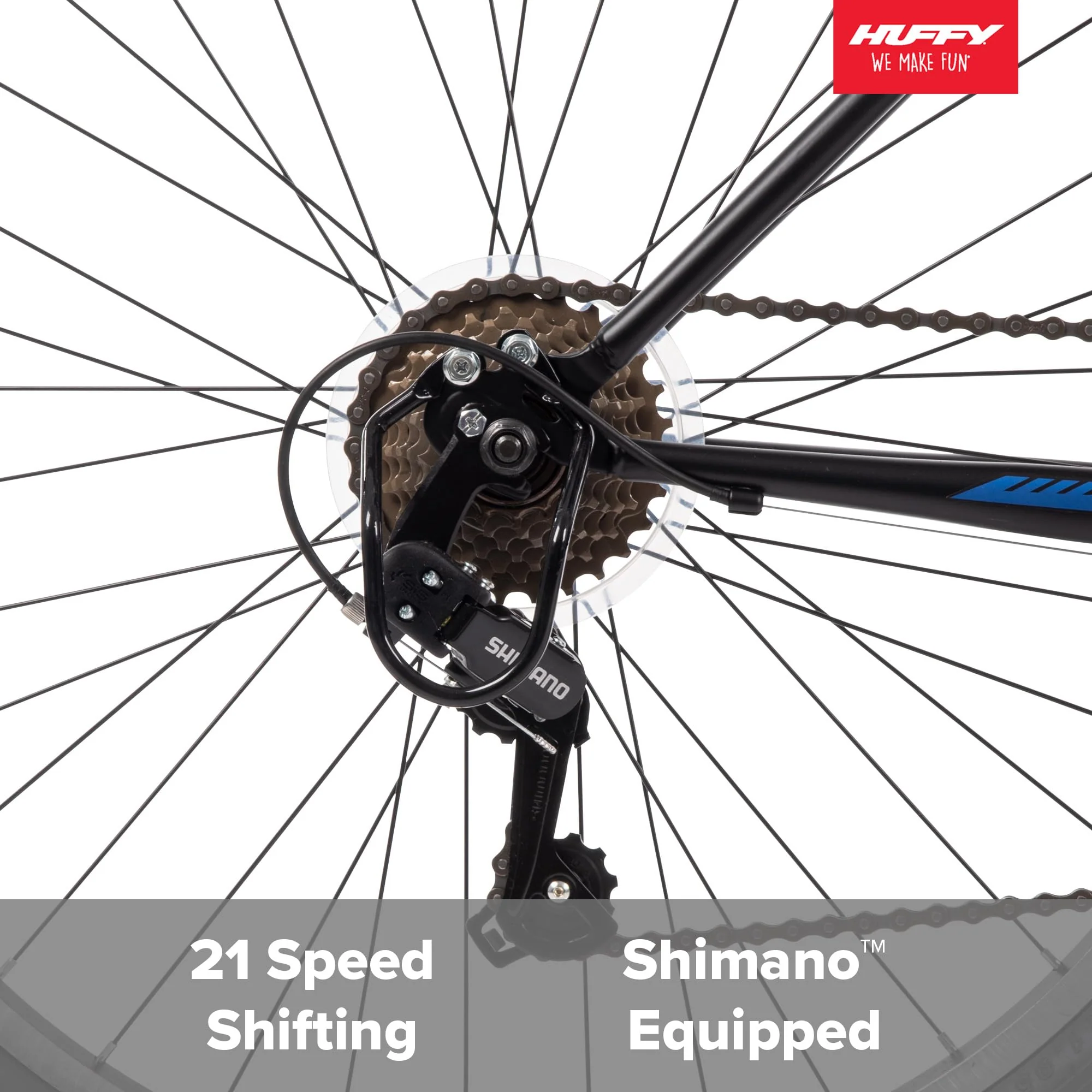 Huffy Stone Mountain 21-Speed Hardtail Men's Mountain Bike