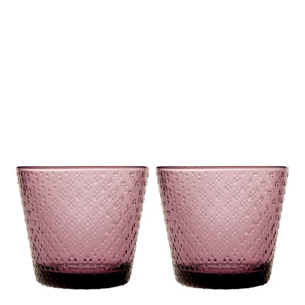 Tundra glass 29 cl 2 stk røsslyng