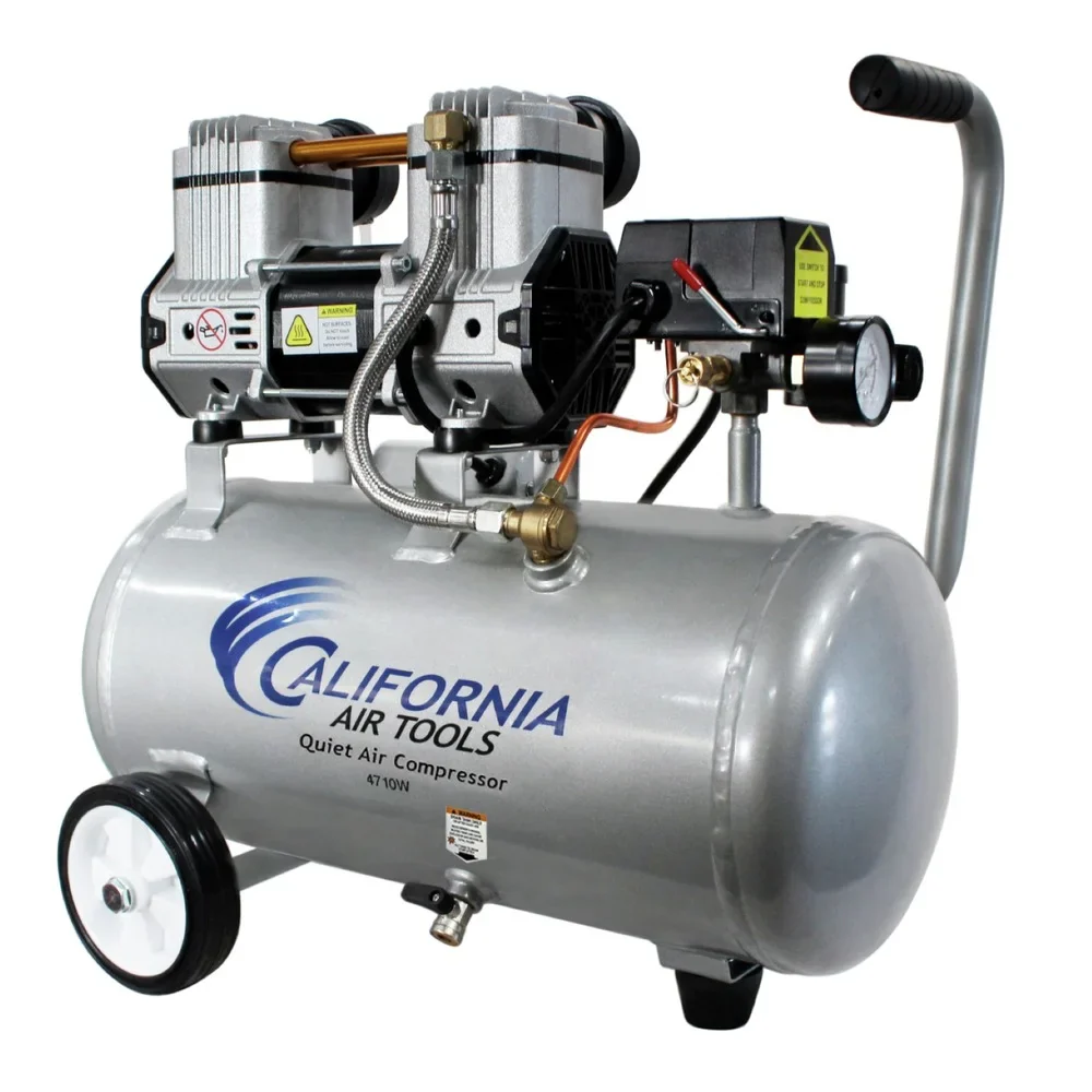 California Air Tools 4710W 1 HP 4.7 Gallon Quiet Air Compressor