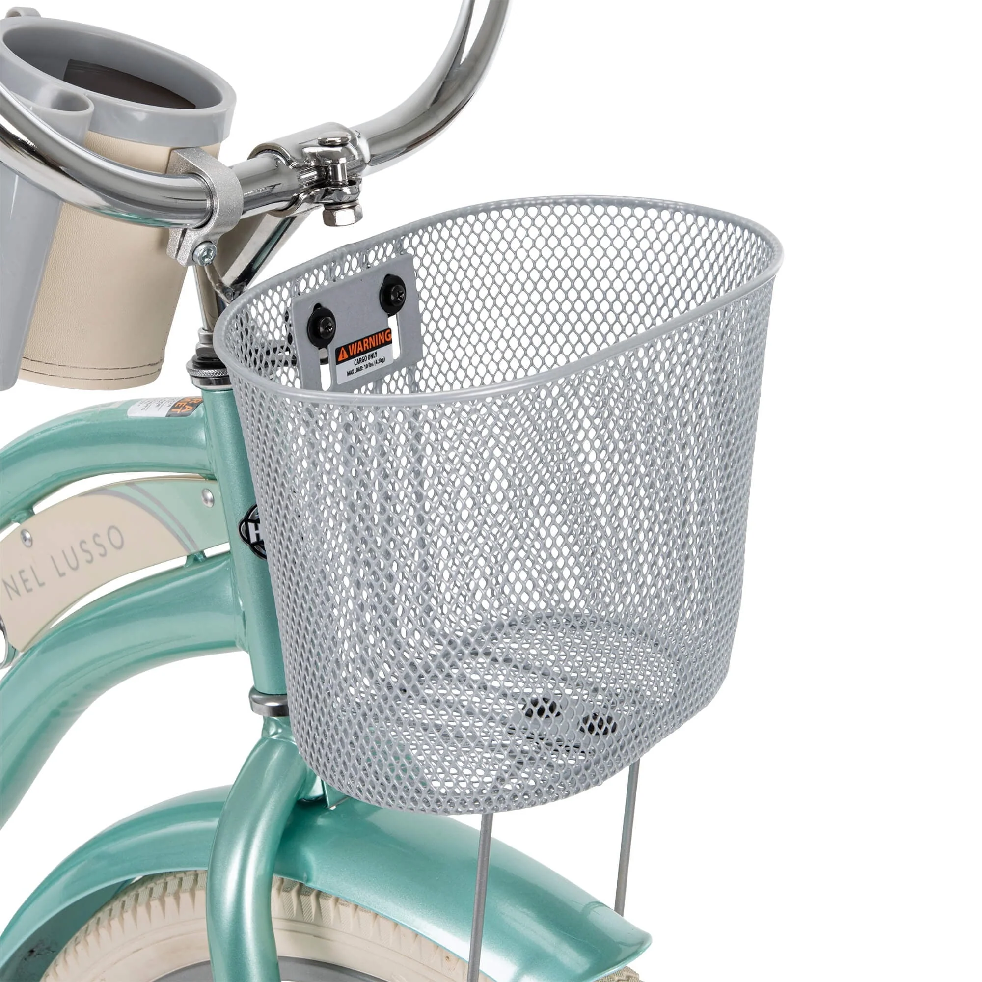 26 In Women's Classic Beach Cruiser Bike, Mint Green Image 2