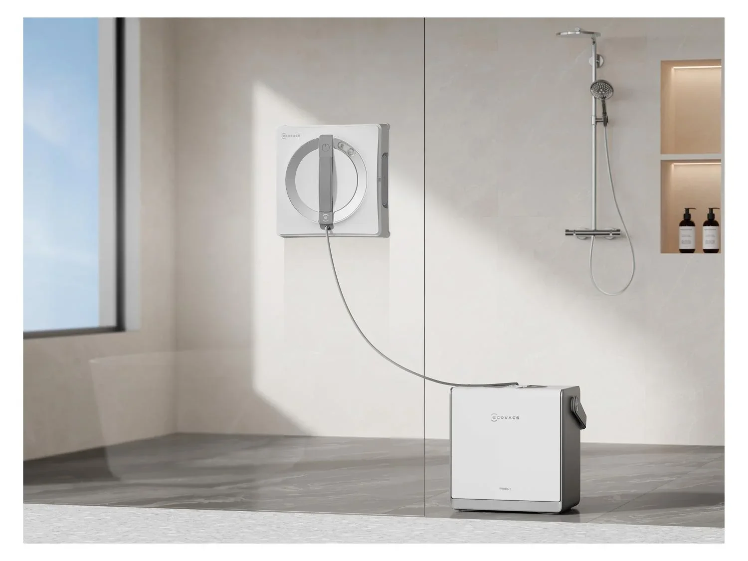 ECOVACS Robot lave-vitres WINBOT W2 PRO OMNI