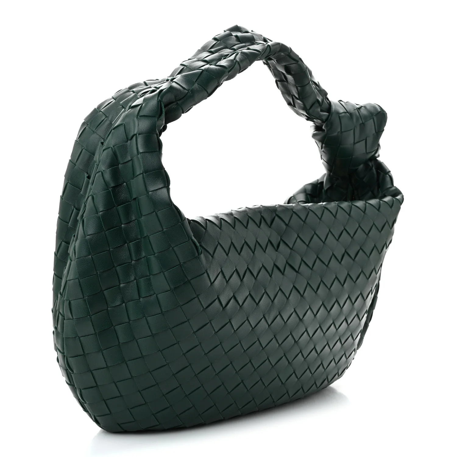 Nappa Intrecciato Small Jodie Hobo Raintree