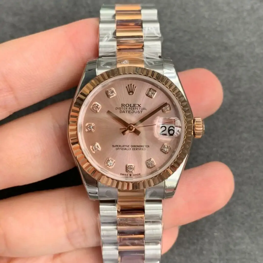 Rolex Datejust M278271-0023 GS Factory Rose Gold Dial