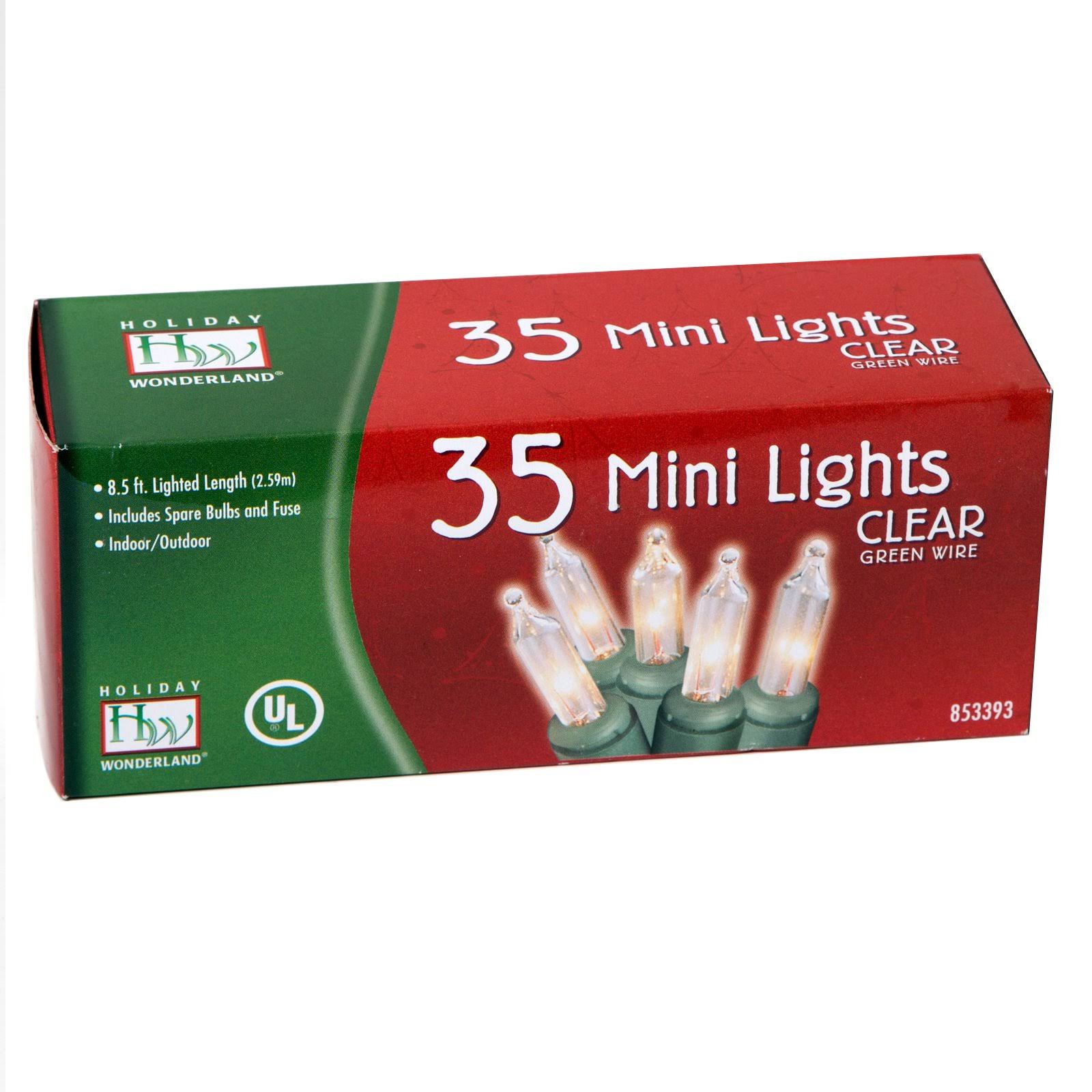 Noma/Inliten 35-Count Clear Christmas Light Set