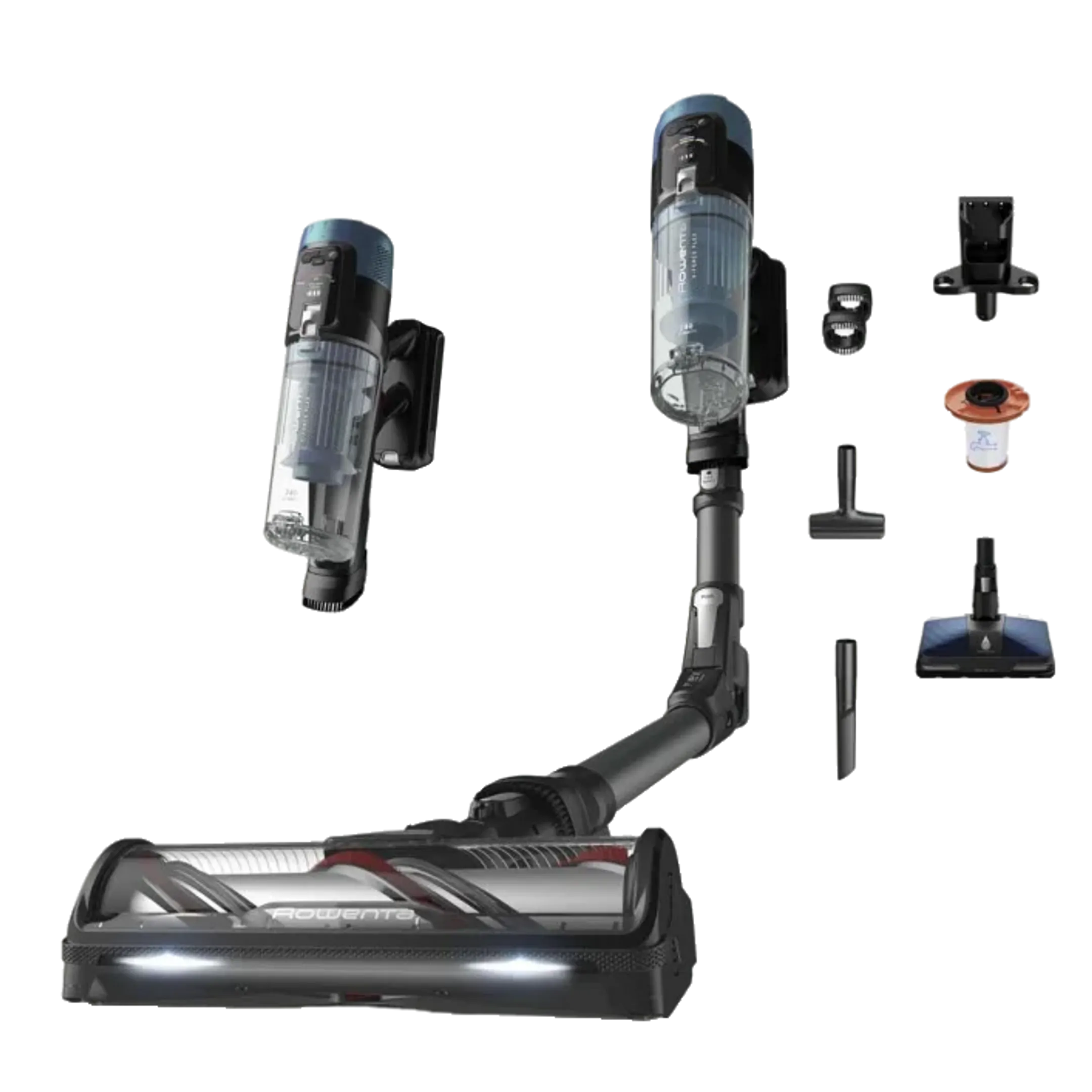 Rowenta Steelstofzuiger 2in1 X-Force Flex 14.80 Aqua RH9BC1