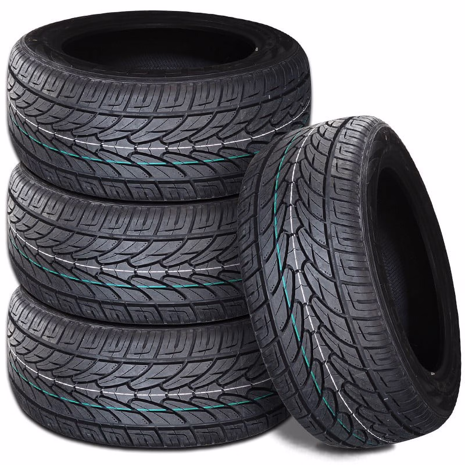 Set of 4 Lionhart LH - TEN 285/45R22 114V XL All-Season M+S Performance Truck / SUV Tires LHST102245020 / 285/45/22 / 2854522
