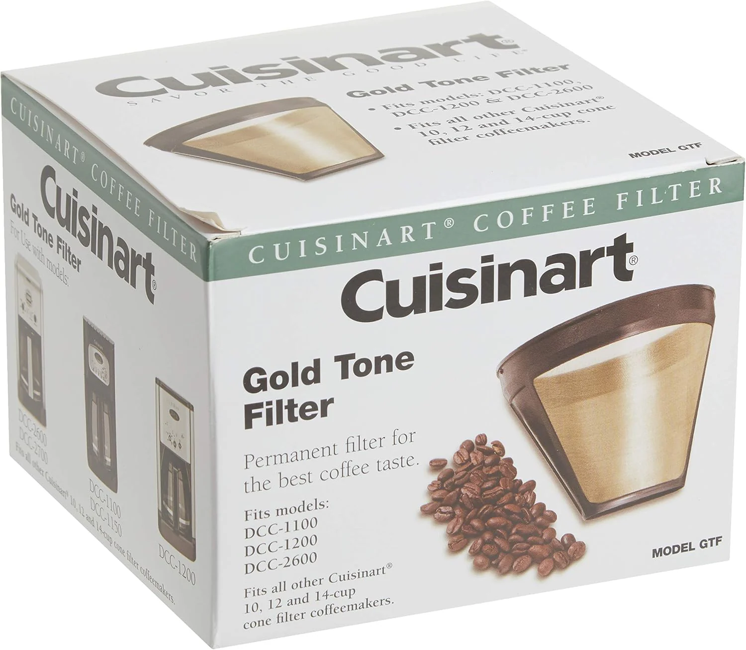 Cafetière programmable Cuisinart DCC-1200P1 Brew Central 12 tasses, carafe, chrome brossé