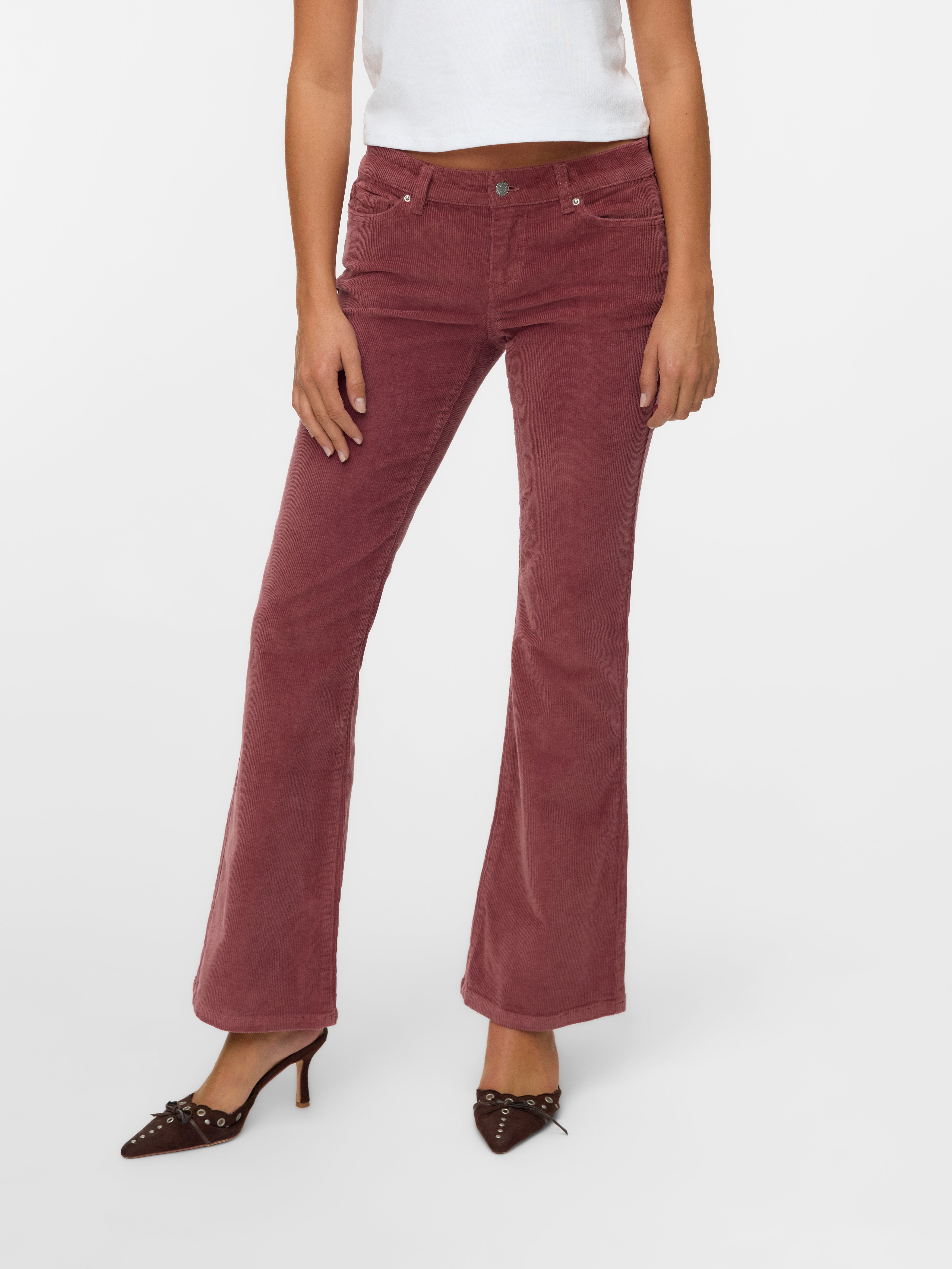 VERO MODA® VMSIGI Low rise Corduroy Trousers