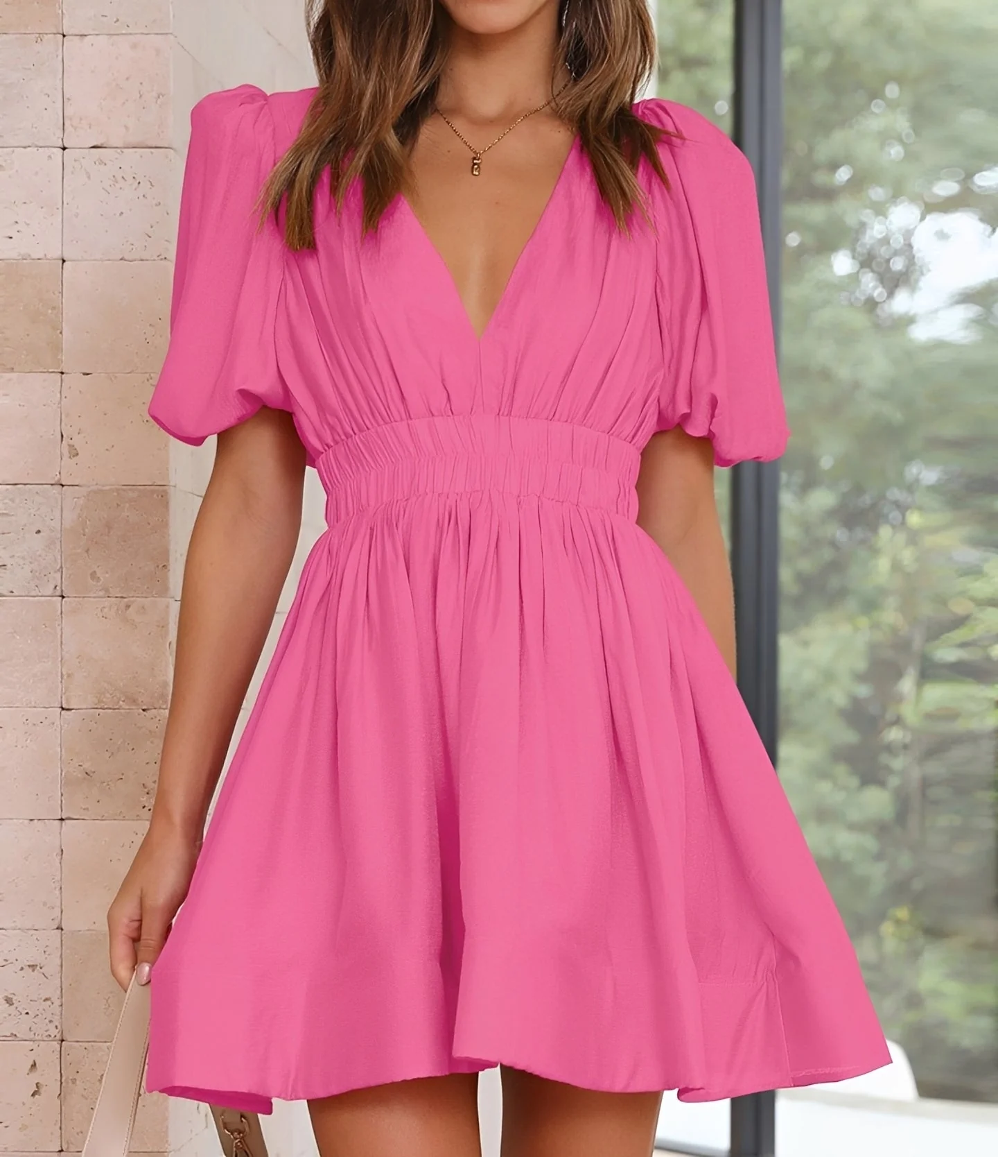 Caroline - Mini Robe Élégante