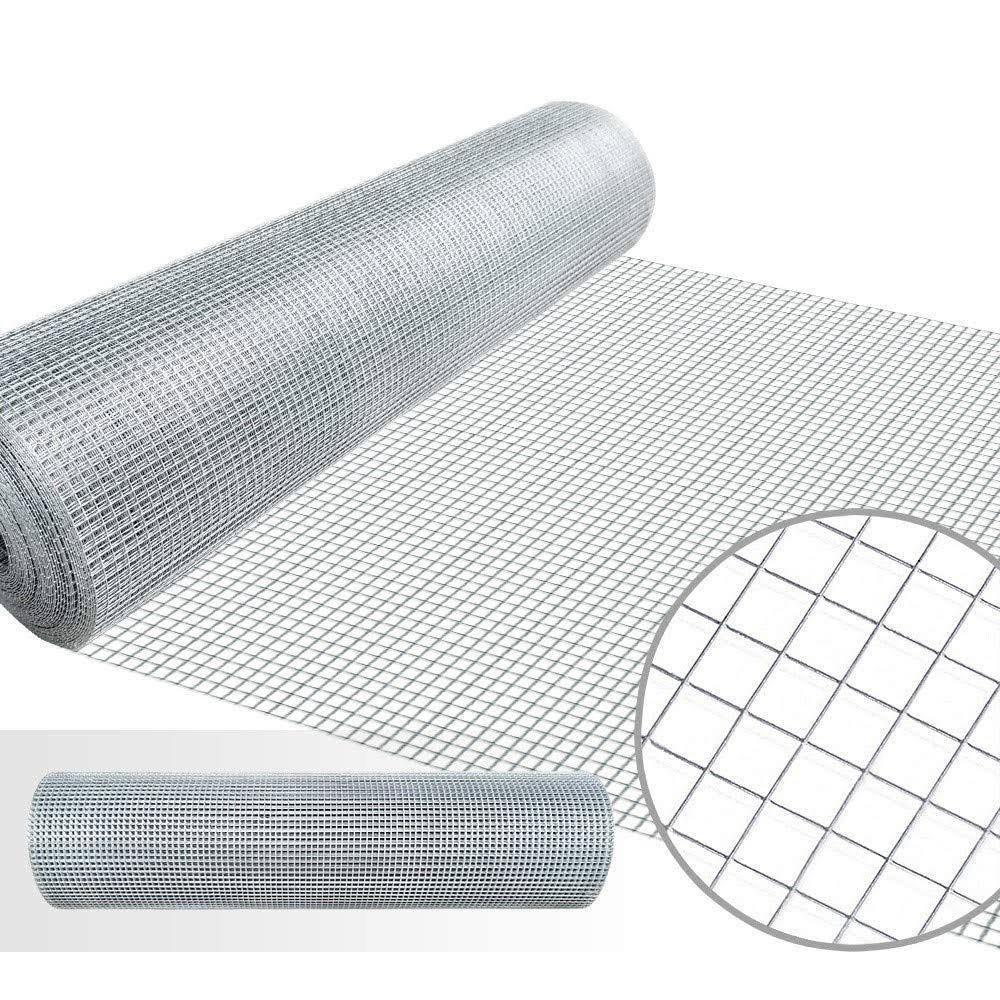 Amagabeli 36inx50ft 1/2 in 19Gauge Hardware Cloth Galvanized After Welded Cage