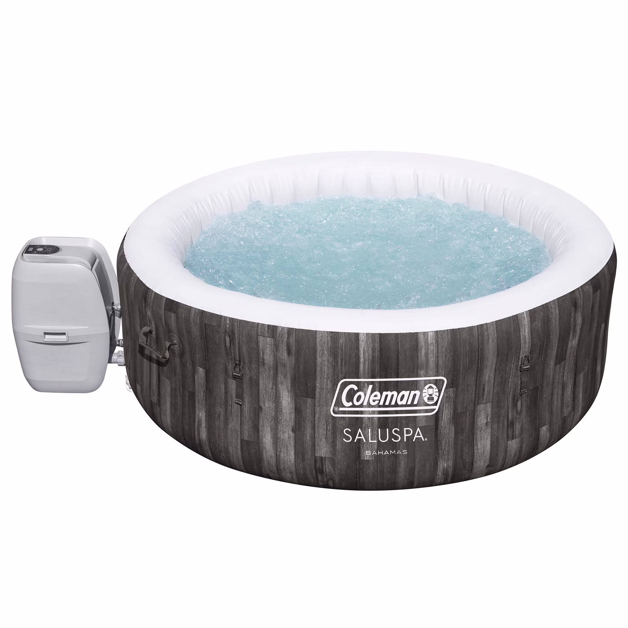 Bahamas AirJet Inflatable Outdoor Round Hot Tub 2-4 Person with Pump #P08411(Spa Only)