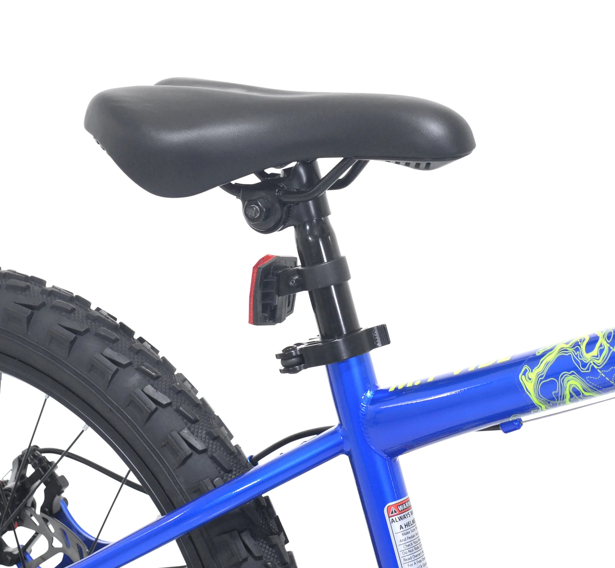 20" Vibe Mountain Bicycle, 7 Speed, Fits Riders 3'11"-4'4", Blue, Teen, Unisex - Image 5