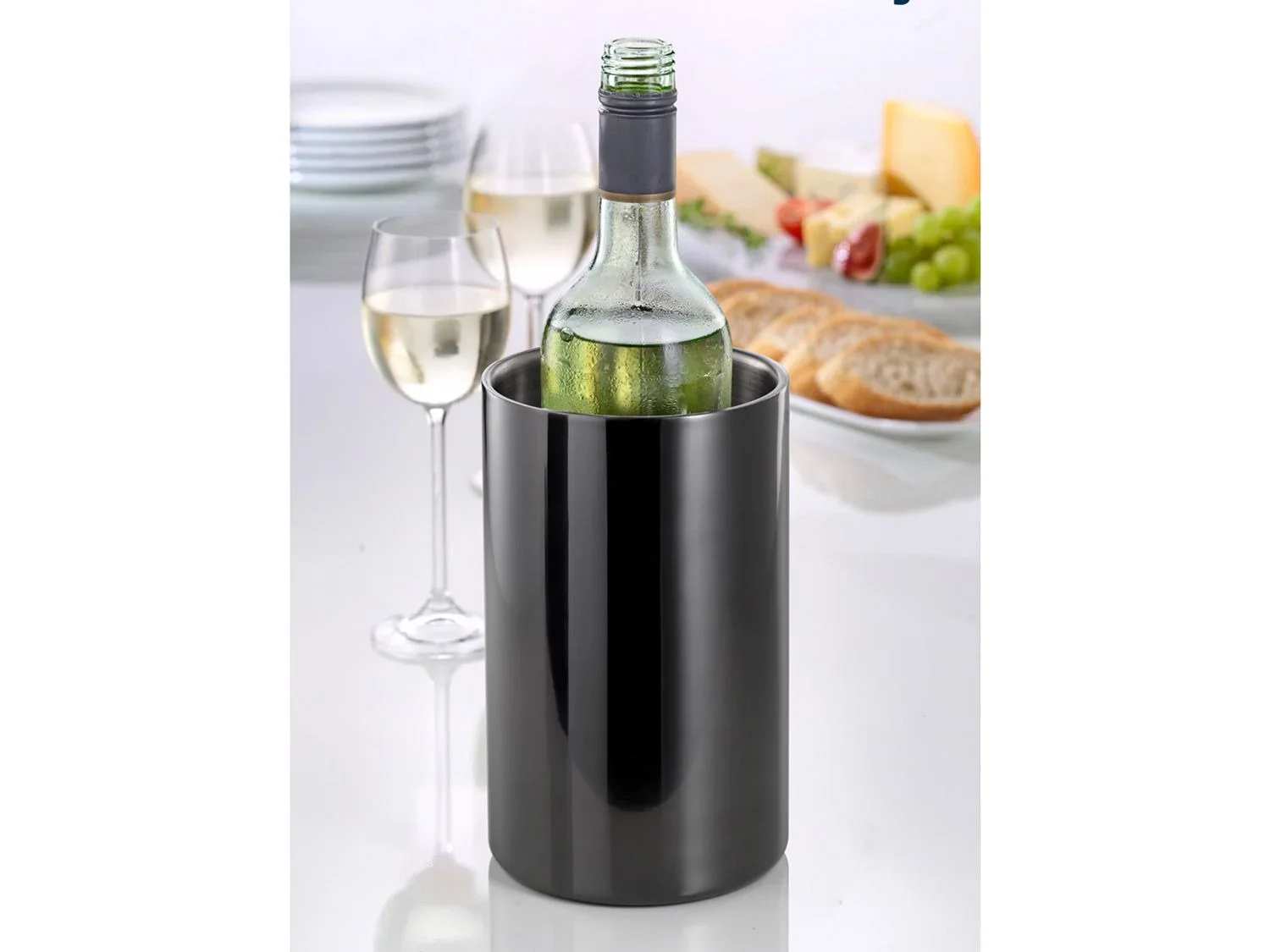 Esmeyer Refroidisseur  vin en acier inoxydable dune contenance de 1,6 l env.
