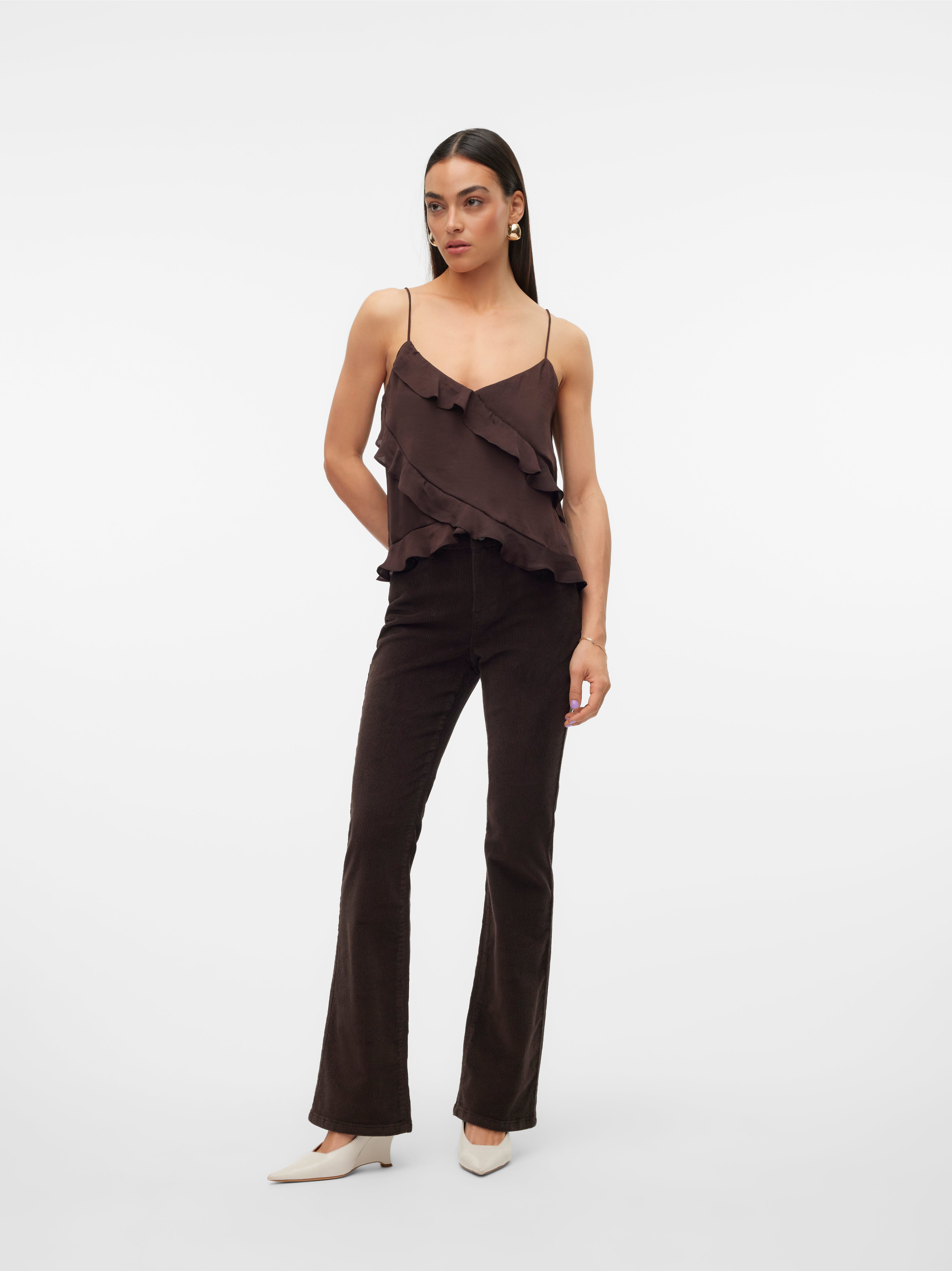 VERO MODA® VMFLASH Mid rise Trousers