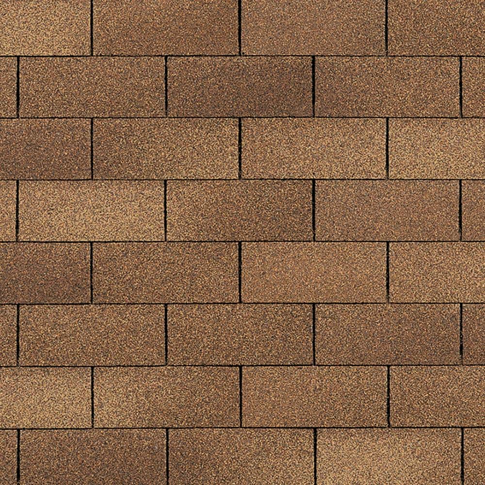 Owens Corning Supreme Desert Tan 3-Tab Asphalt Roofing Shingles (33.3 sq. ft. per Bundle, 3 Bundles per Square)