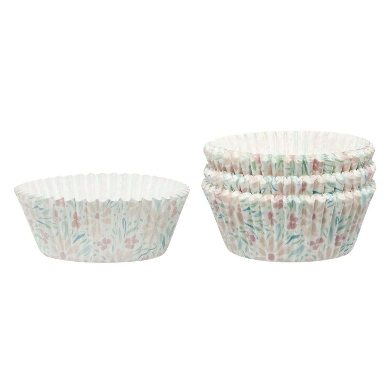 Caissettes à cupcakes x75 papier Ø7,5cm (2 modèles)