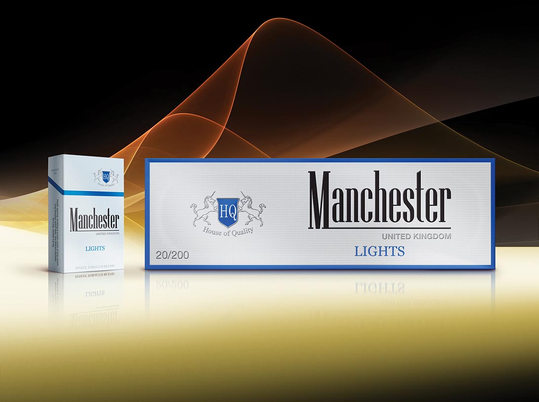 Manchester United Kingdom Lights 5mg【Special】x 10 Packs /1 Carton