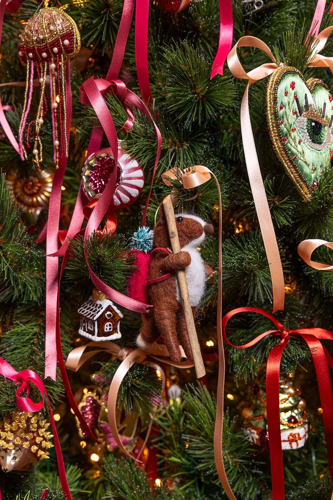 Kerst ornament huisje