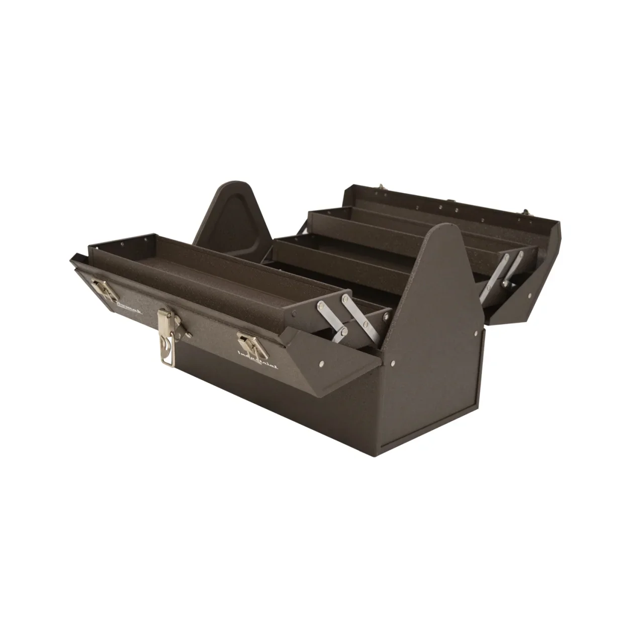 Homak BW00210220 Steel Industrial Expanding Cantilever 22 Inch Toolbox, Brown