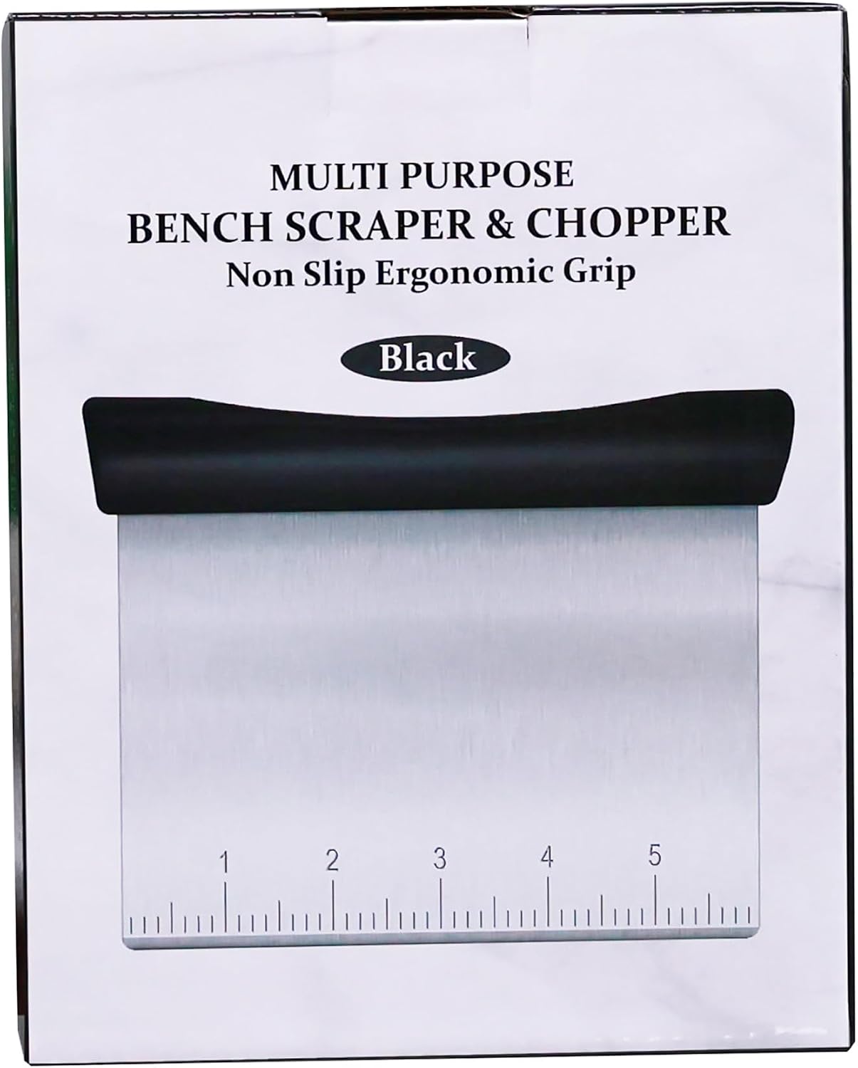 Multi-Purpose Stainless Steel Bench Scraper Dough Blender & Pastry Cutter