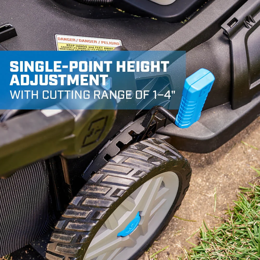 40-Volt 21-inch Supercharge 3-in-1 Self-Propelled Mower Kit, (2) 6.0Ah Lithium-Ion Batteries - Image 10