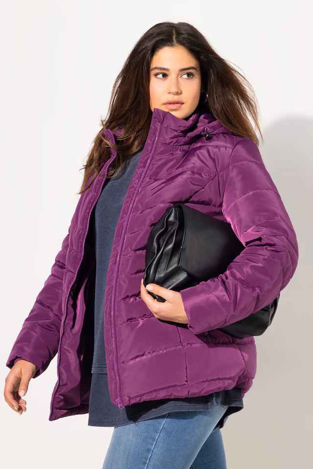 Quilted Water Repellent Coat