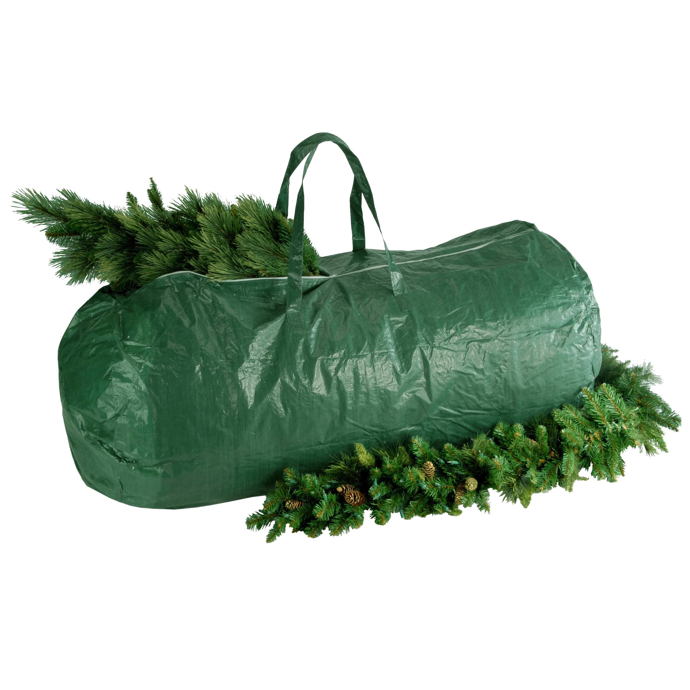 National Tree Heavy Duty Tree Storage Bag w/ Handles & Zipper-Fits Up