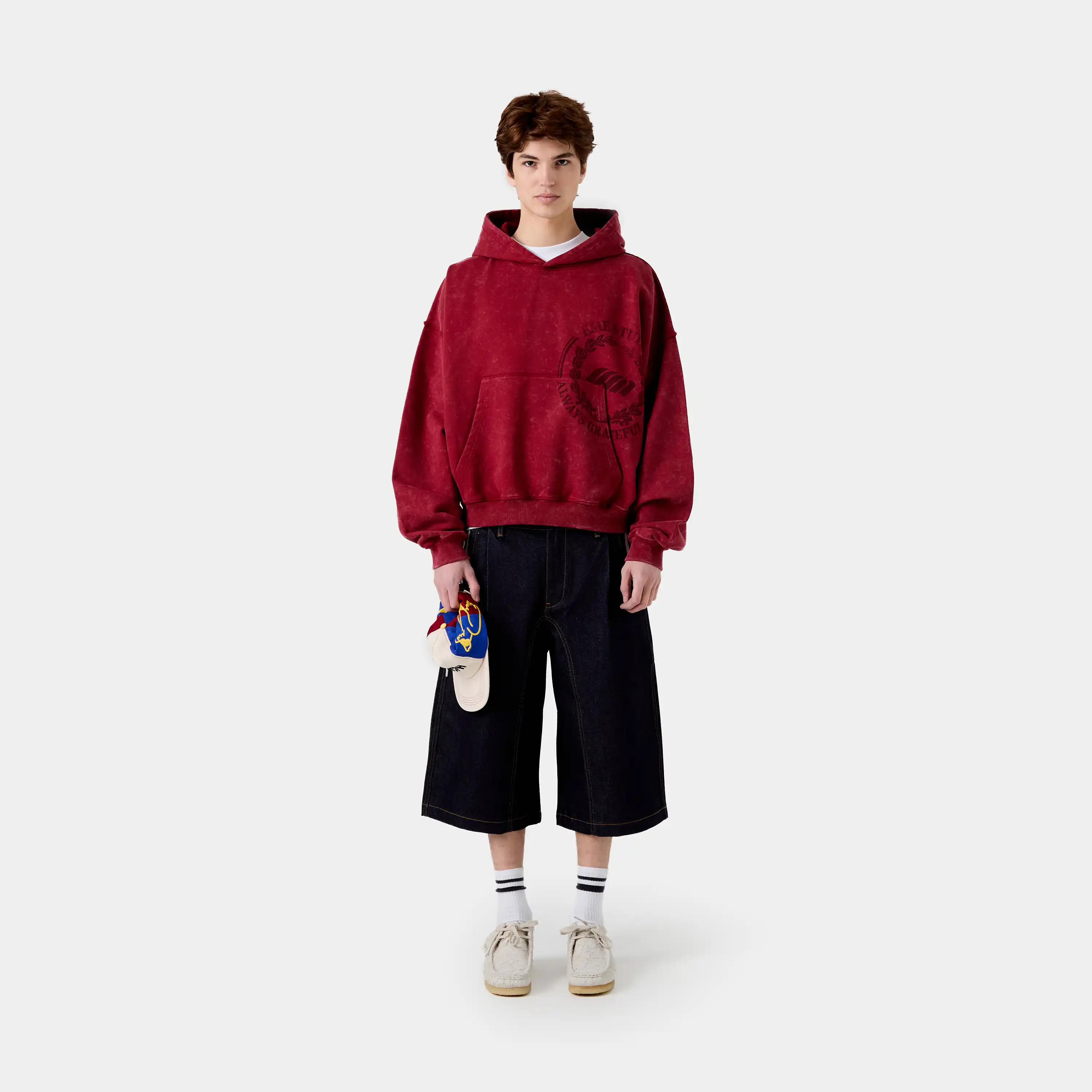 Min Pomegranate Oversized Hoodie