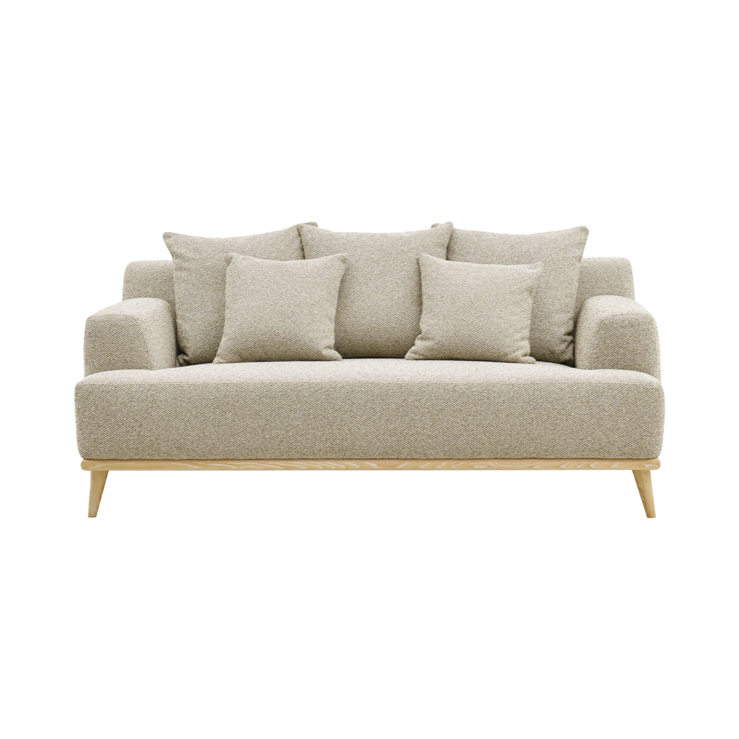 James 2 Seater Sofa Fossil