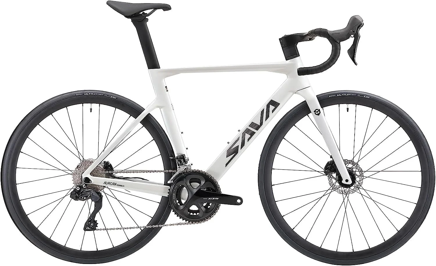 SAVADECK Carbon Road Bike, 22 Speed Dis Brake Bikes for Women and Men, T800 Carbon Fiber Frame Lightweight Road Bicycle, 700C Wheels Racing Bike with Shimano R7020 Shift Groupset