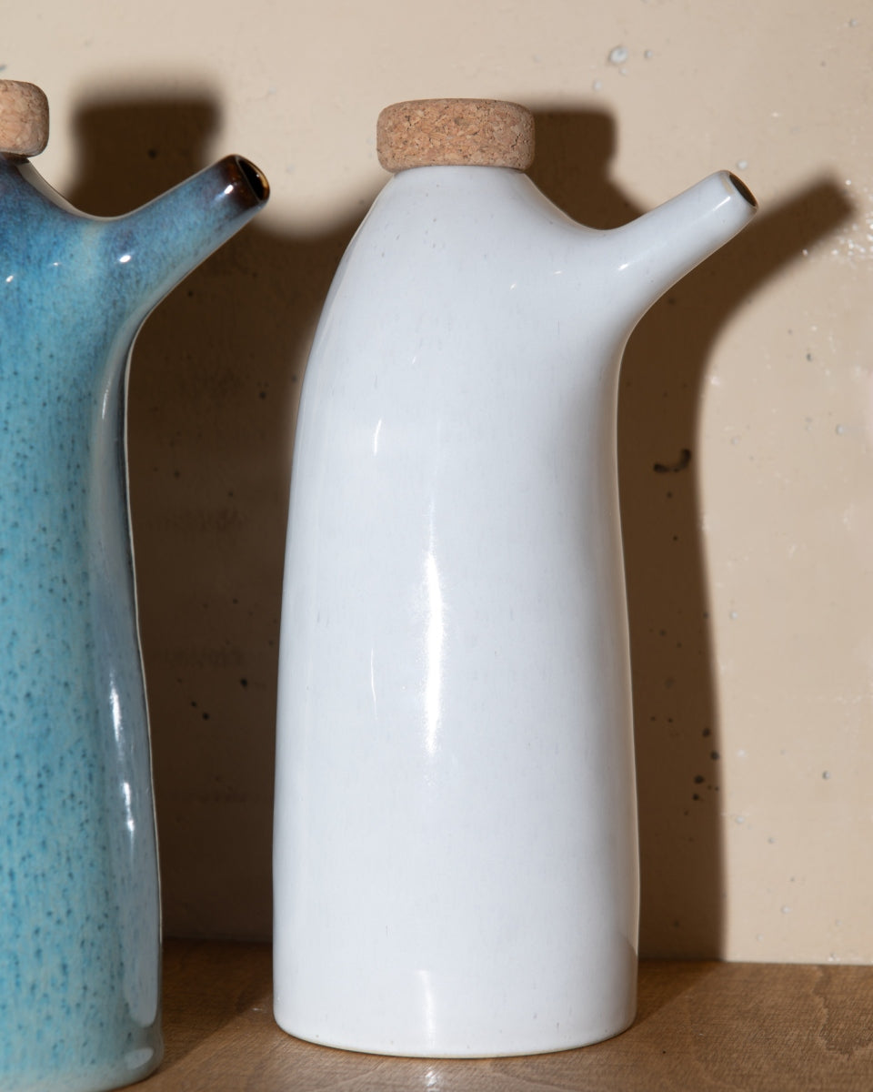 AREIA - VINEGAR & OIL BOTTLE WHITE